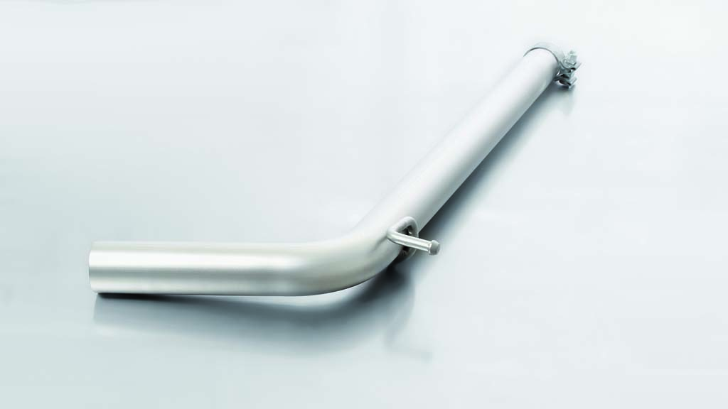 Non-Resonated Cat back System Left/Right with Integrated valves including a Remus Sound Controller Module with 2 tail pipes 90 mm straight Volkswagen : Polo 6R 1.8 TSI GTI