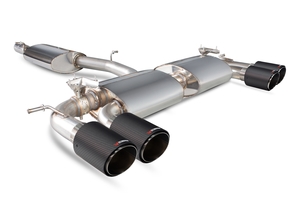 Golf MK7 R Resonated cat-back system with electronic valves | Scorpion