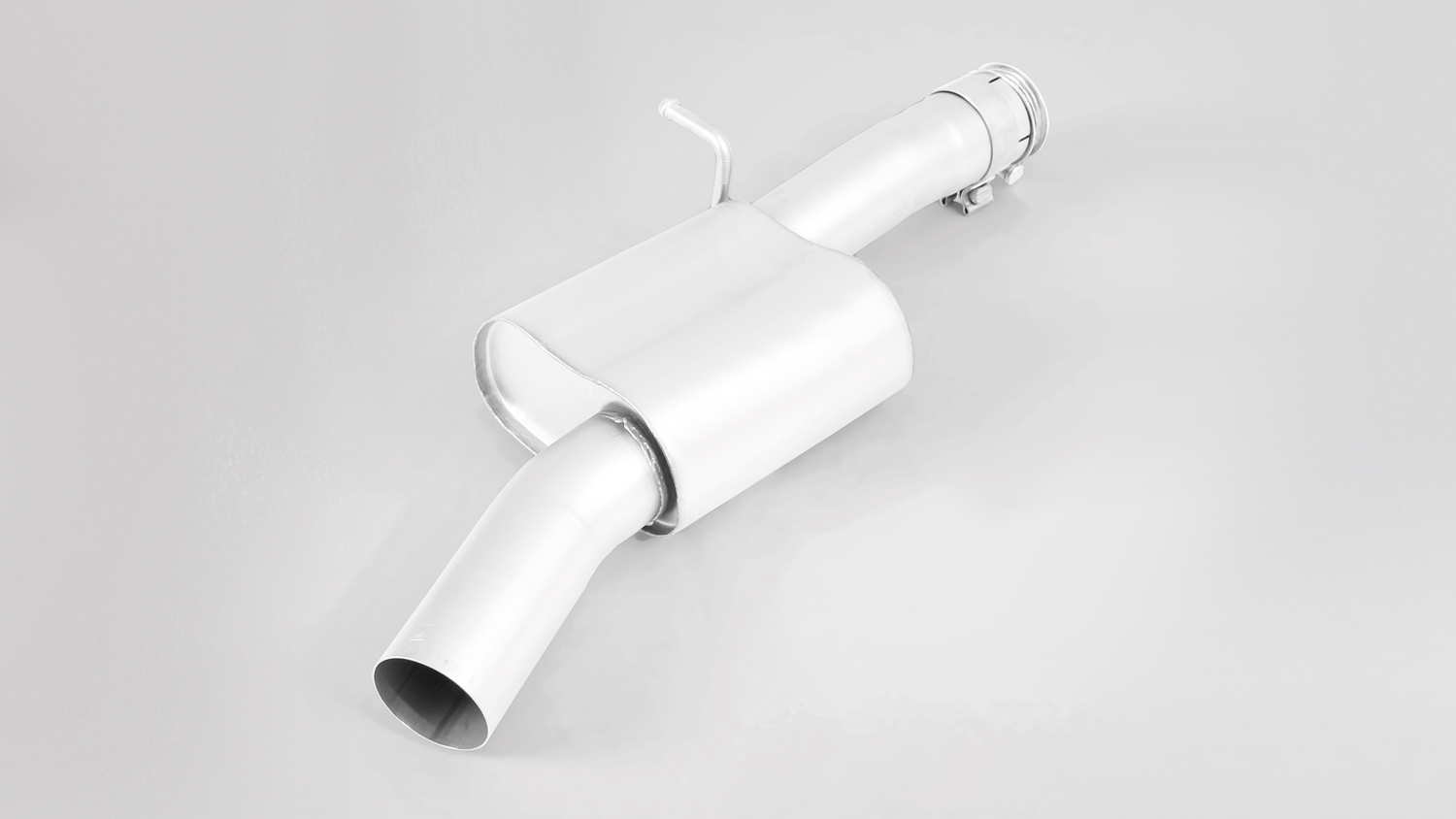 Resonated GPF back System Left/Right with Integrated valves using the OE valve control system with 4 tail pipes 90 mm straight Audi : A3 8V Hatchback Facelift S3 2.0 TFSI Quattro