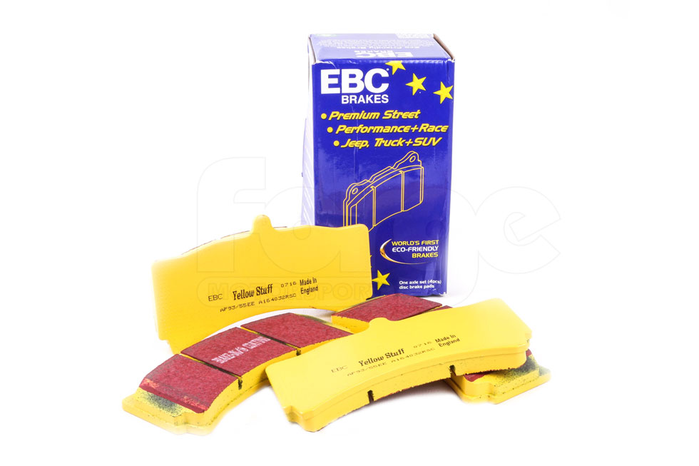 EBC Yellow Stuff Pads for the Rear 4pot Forge Big Brake Kits | Forge