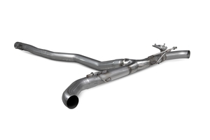 GPF-Back with valve, No rear silencer | Scorpion