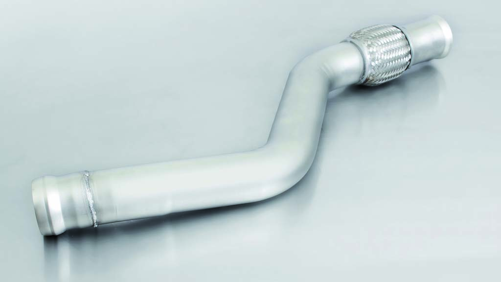 Non-Resonated Turbo back System Left/Right with Integrated valves using the OE valve control system with Uses OE Tailpipes Mercedes Benz : CLA Class C117 CLA45 AMG