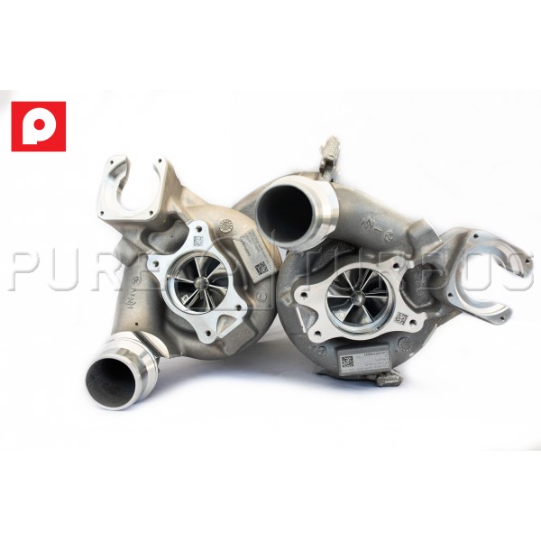 BMW S58 Stage 2 High Flow | Pure turbos | M3 / M4 / X3M / X4M