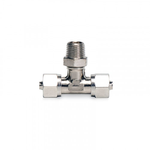 Compression swivel Tee