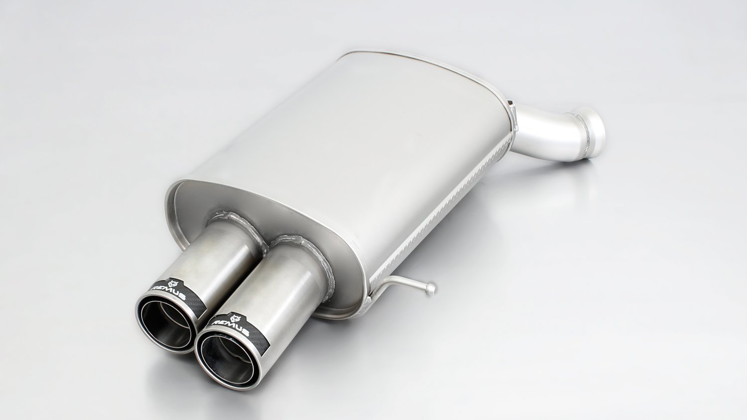 Rear Silencer Left with 2 tail pipes 84 mm straight BMW : 5 Series F10/F11 525xd
