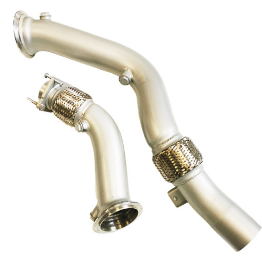 BMW S55 downpipe -  M3/M4 - F8X F80 F82 F83 M2 Competition | Wrench