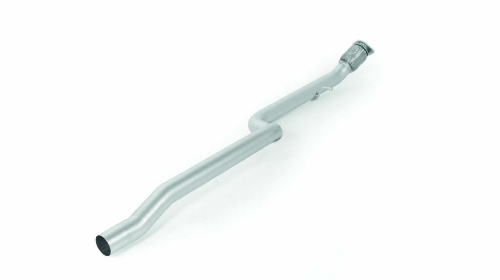 Non-Resonated Cat back system Left/Right with Uses OE Tailpipes