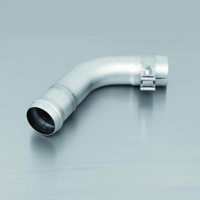 Non-Resonated Rear Silencer Left/Right with 4 tail pipes 84 mm straight Seat : Leon 5F 3/5 Door 2.0 TDI FR