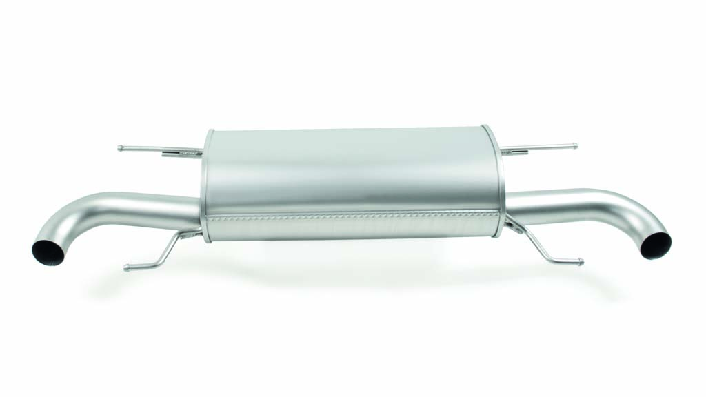 Rear Silencer Left/Right with Uses OE Tailpipes