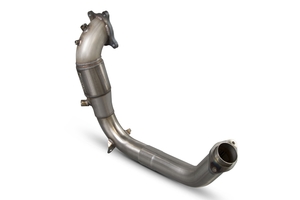 Downpipe with a high flow sports catalyst | Scorpion