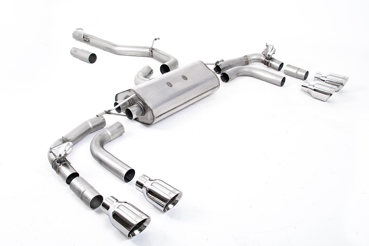Milltek GPF Back Non Resonated Exhaust System - Tiguan R 320ps