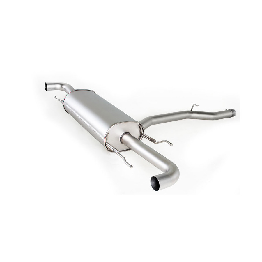 Rear Silencer Left/Right with Uses OE Tailpipes